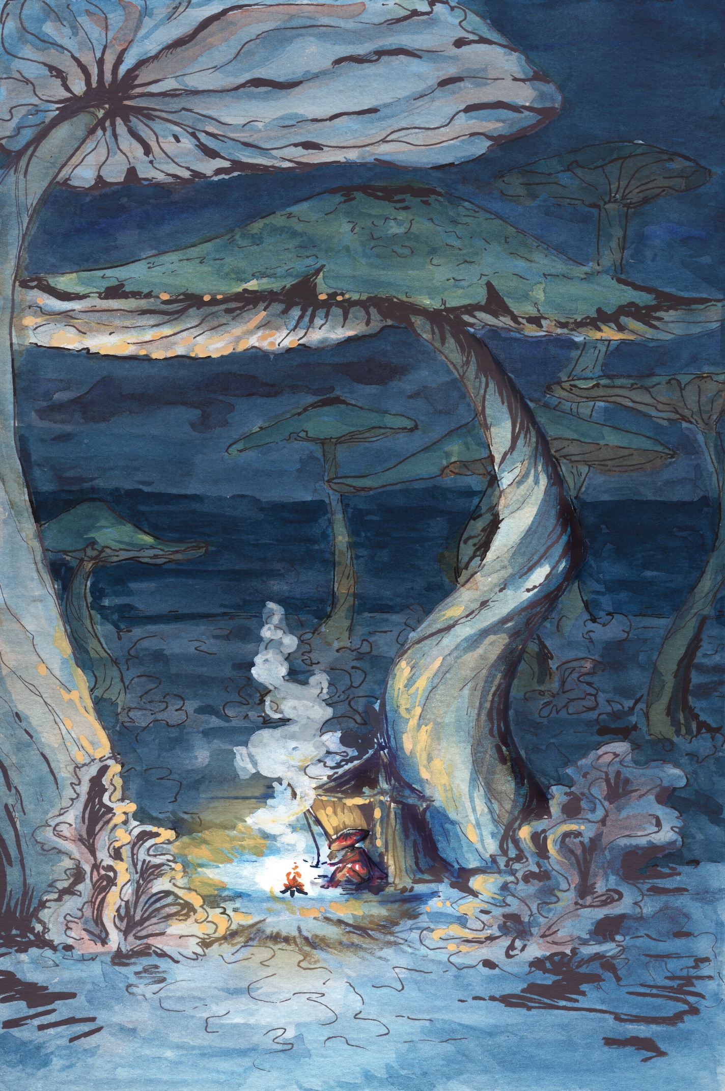 Wanderer Series – Campfire