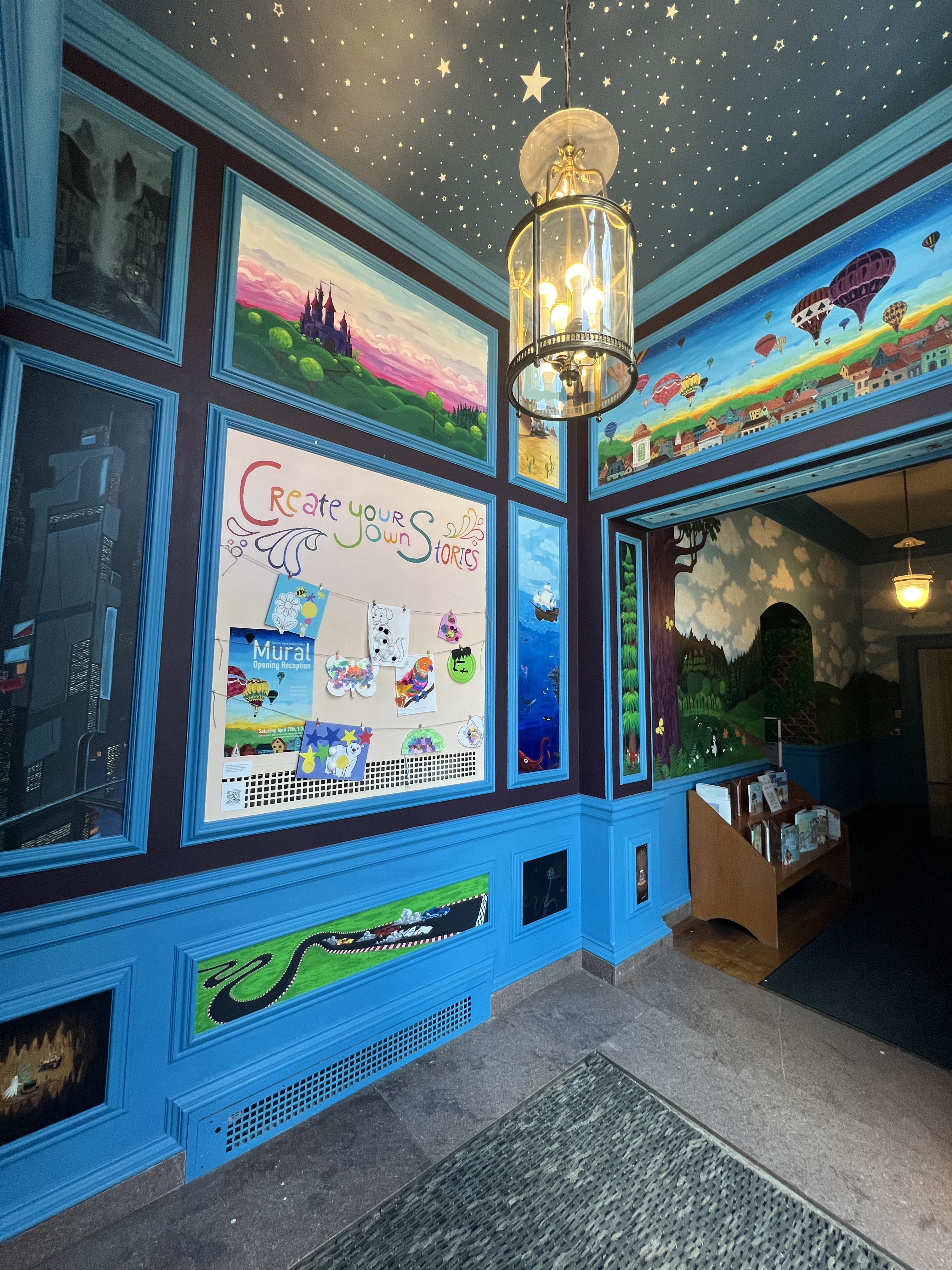 Library Youth Wing Mural (Grand Opening!)