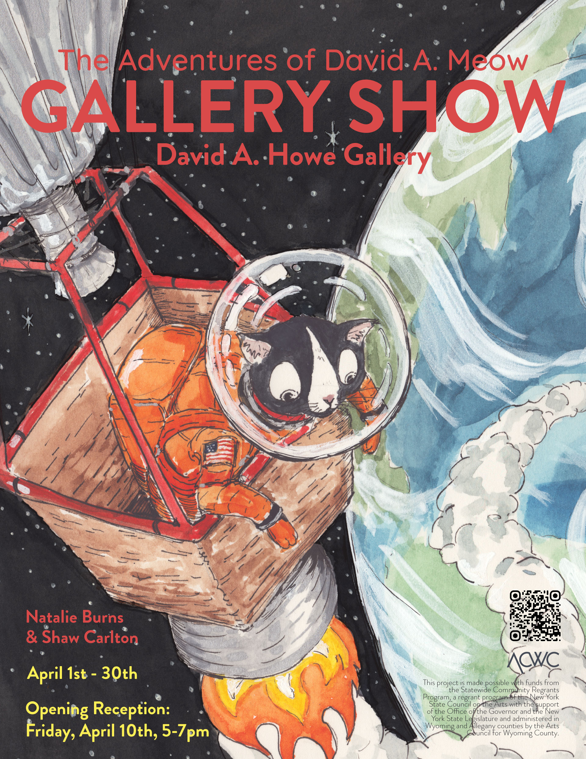 Adventures of David A. Meow Gallery Show
